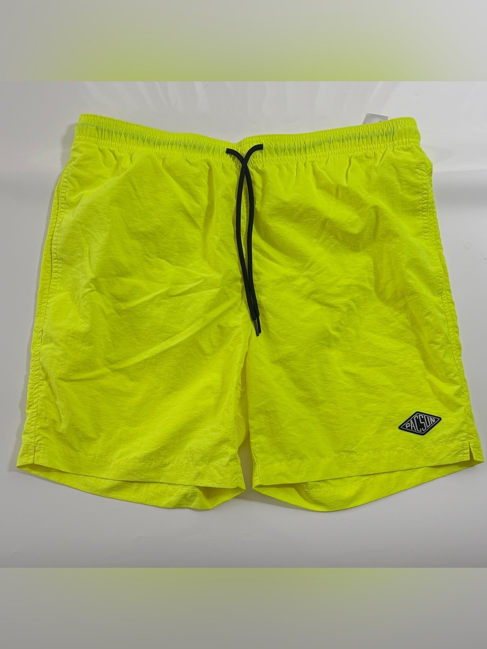 PacSun Men’s Neon Yellow Swim Trunks